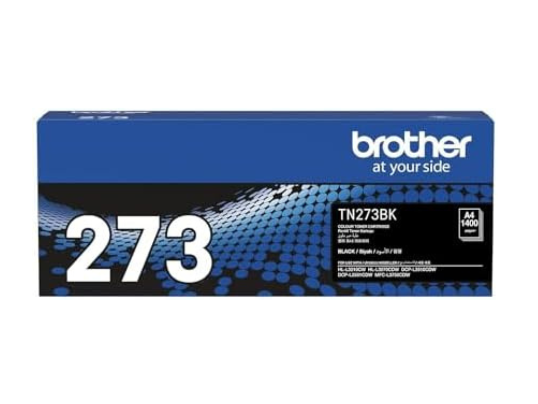 خرطوشة حبر طابعة Brother TN273BK الأصلية ذات الإنتاجية القياسية باللون الأسود خرطوشة حبر طابعة Brother TN273BK الأصلية ذات الإنتاجية القياسية باللون الأسود